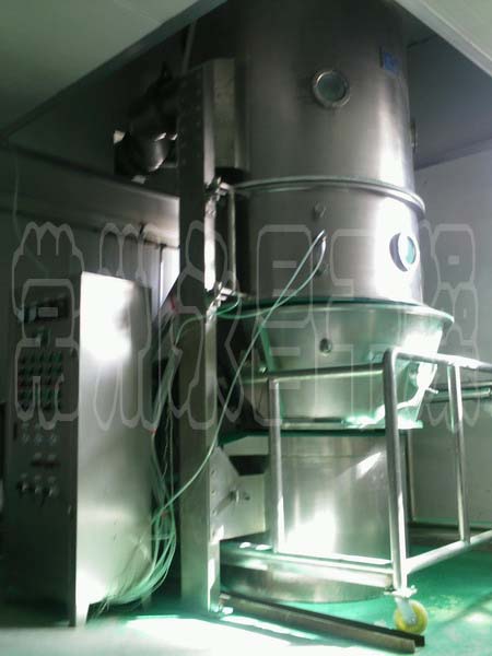 黑米粉造粒设备-沸腾制粒机