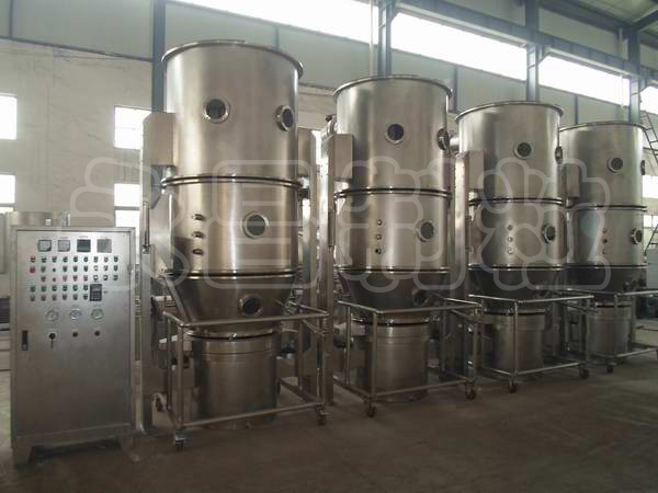 燕麦粉造粒机-沸腾制粒机