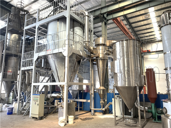SPLG聚合喷雾流化造粒干燥机(永昌制粒,料液干燥成速溶冲剂颗粒)