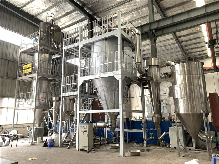 小麦低聚肽粉上排风压力喷雾塔,小麦低聚肽粉喷雾干燥机