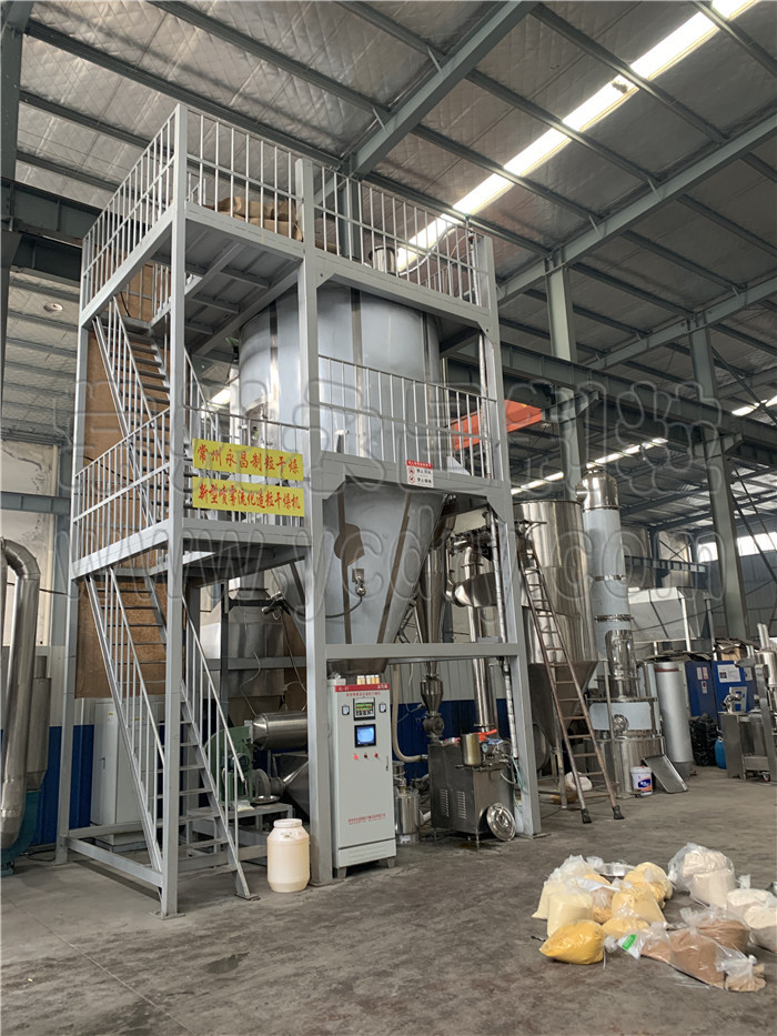 速溶冲剂颗粒喷雾造粒塔